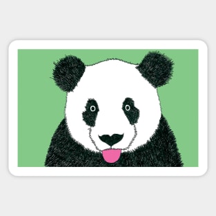 Panda Selfie Sticker